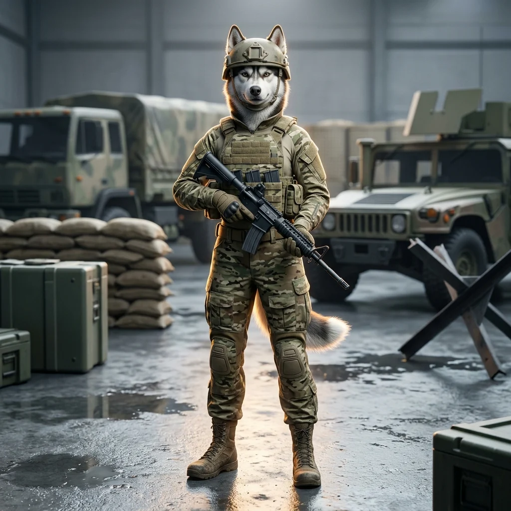 Ilustrasi bertema WARDOGS yang digunakan sebagai gambar utama panduan pemula, tanpa teks yang terbaca.