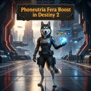 Promotional image for Phoneutria Fera Boost in Destiny 2, representing the named boost service.