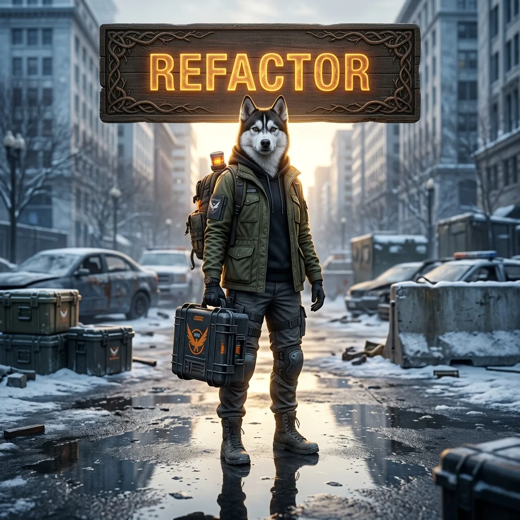 Promotional image for the Refactor Gear Set Boost in The Division 2 Boost in Division 2 service.