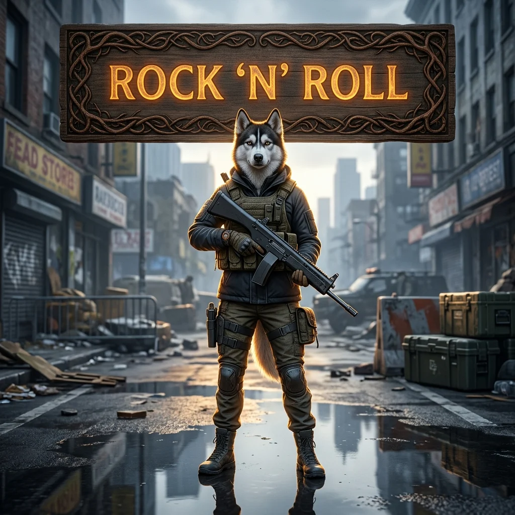Promotional image for the Rock ’n’ Roll Shotgun Boost service in The Division 2.