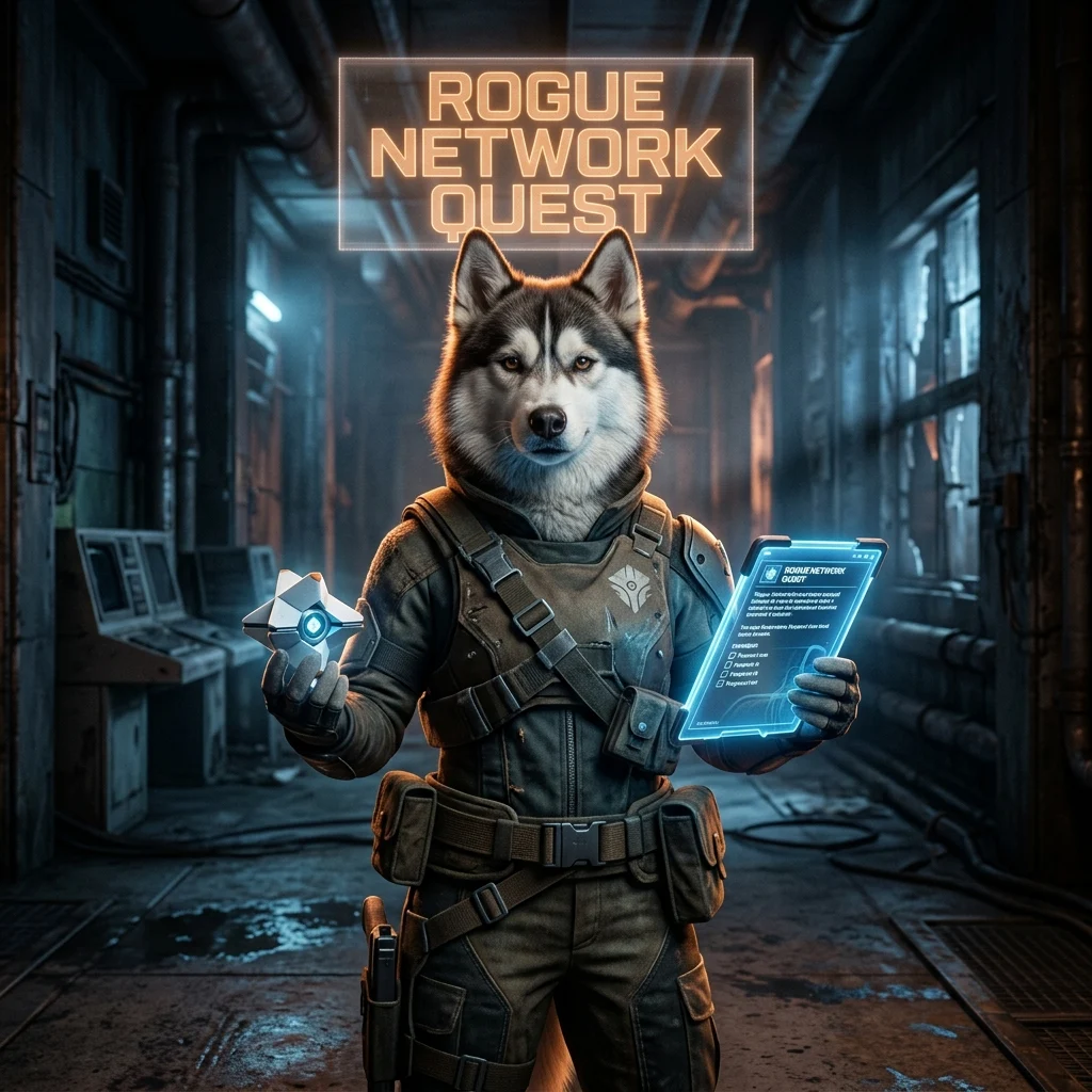 Promotional image representing the Rogue Network Quest Boost in Destiny 2 service.