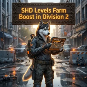 Promotional image for SHD Levels Farm Boost in Division 2, a service focused on farming SHD Levels.