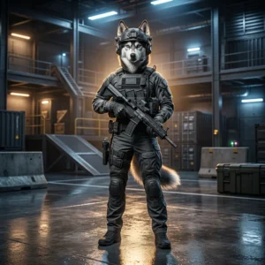 Spēles WARDOGS ilustrācija par sākuma ieročiem rangas režīmā, bez salasāma teksta vai zīmēm.