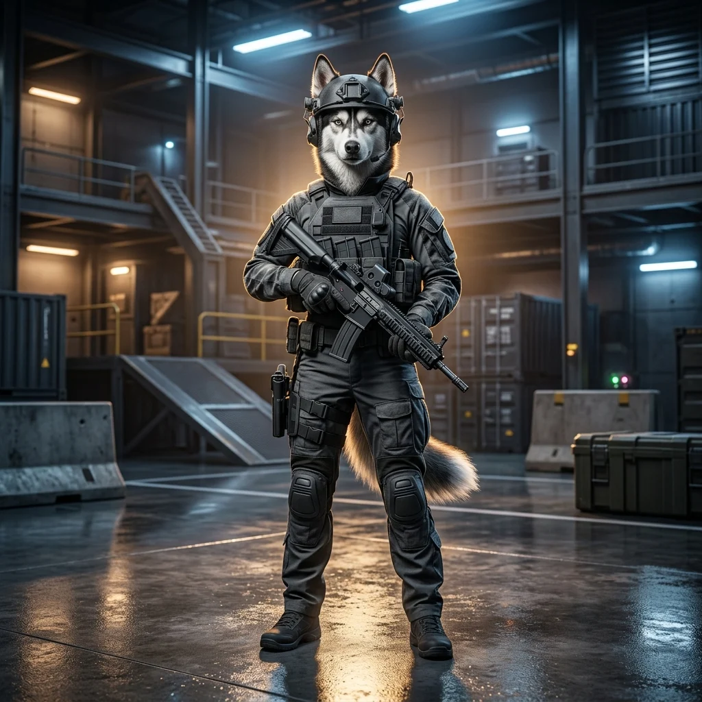 Spēles WARDOGS ilustrācija par sākuma ieročiem rangas režīmā, bez salasāma teksta vai zīmēm.