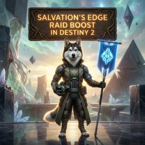 Promotional image for the Salvation's Edge Raid Boost in Destiny 2 service