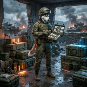 Illustration zu Sanitäter-Profiten in Wardogs mit einer allgemeinen Spielszene ohne lesbaren Text oder sichtbare Beschriftungen.