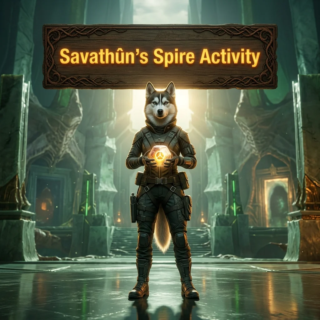 Promotional image representing the Savathûn’s Spire Activity Boost service in Destiny 2.