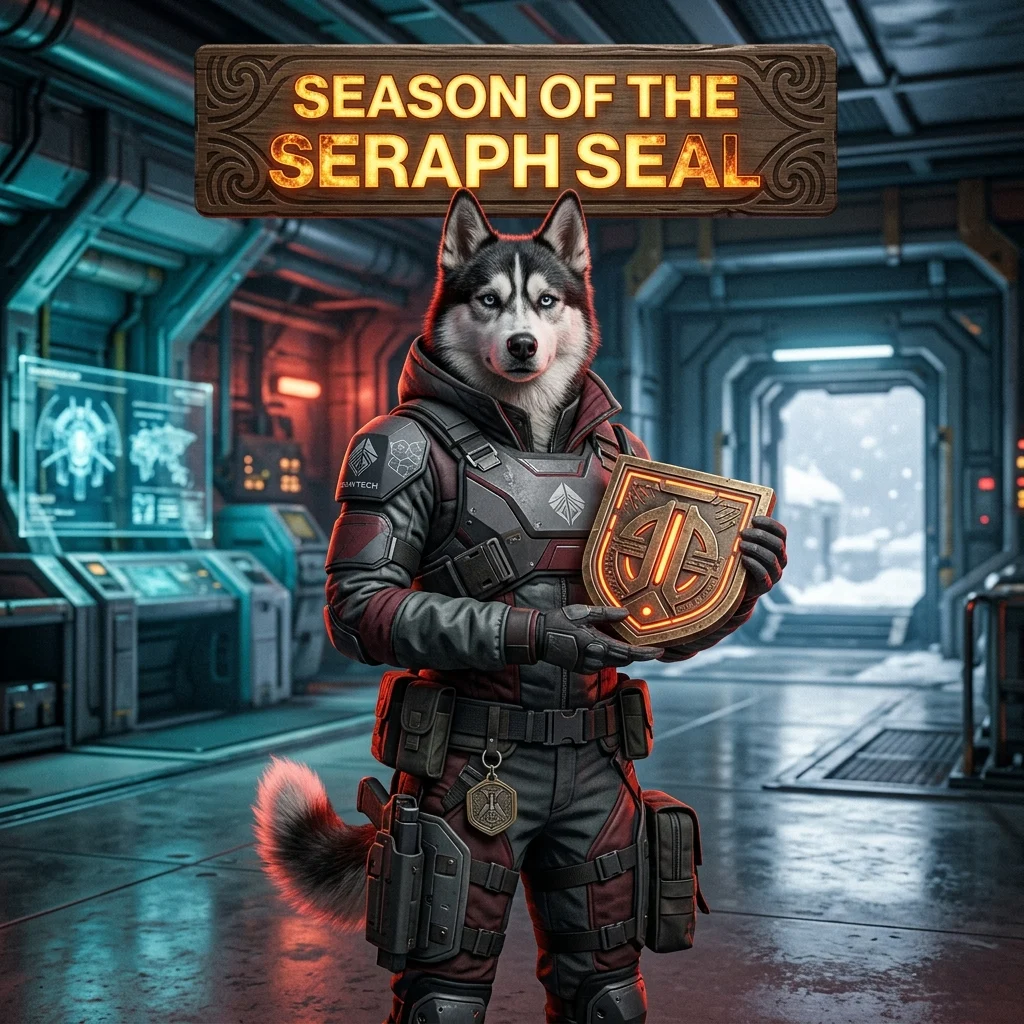 Promotional image for the Season of the Seraph Seal Boost in Destiny 2 service.