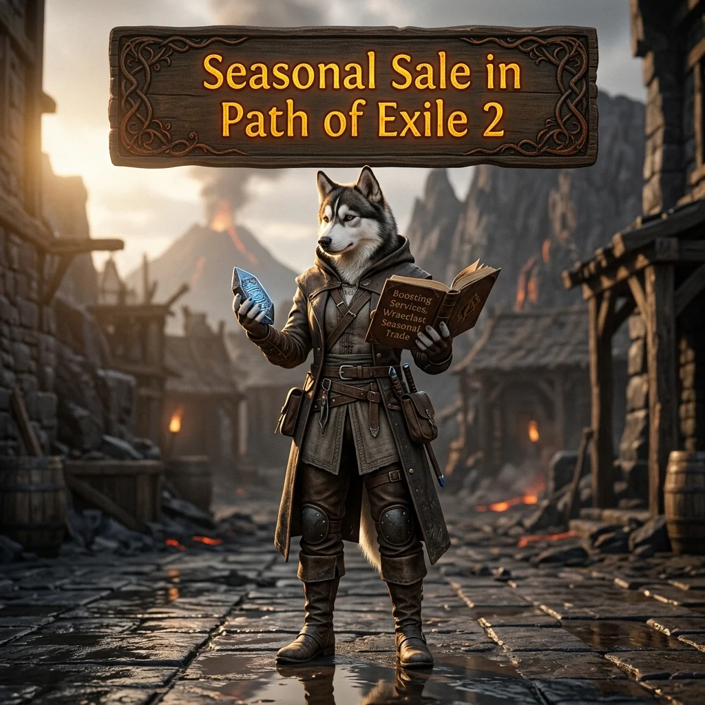 Promotional image for Seasonal Sale Boosting Services in Path of Exile 2