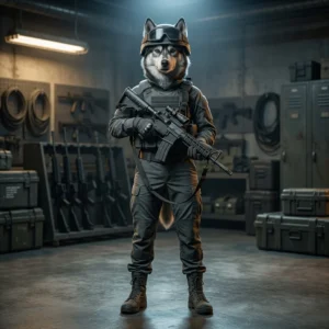 Ilustrasi bertema WARDOGS untuk panduan memilih senjata awal bagi pemain baru