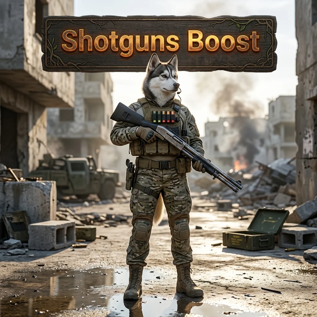 Promotional image representing the Shotguns Boost in Battlefield 6 game service