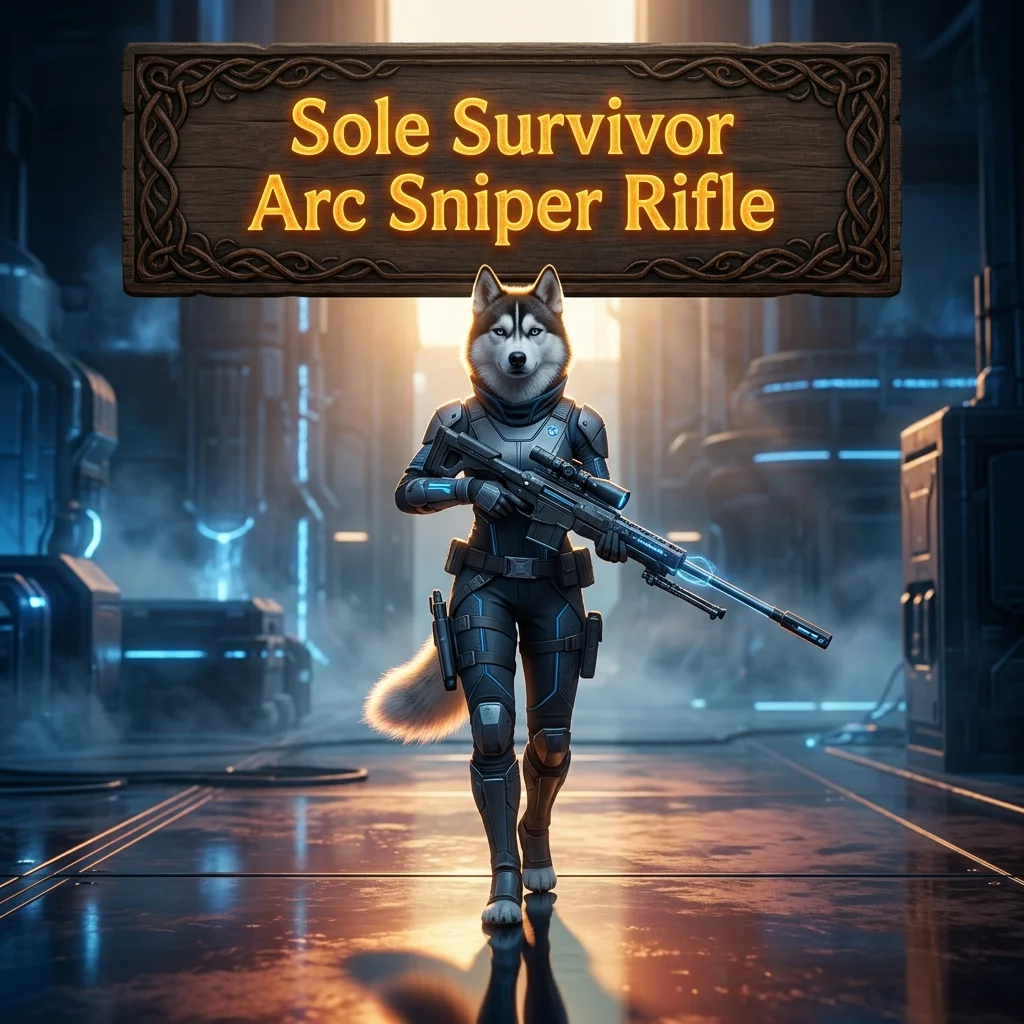 Promotional image for the Sole Survivor Arc Sniper Rifle Boost service in Destiny 2