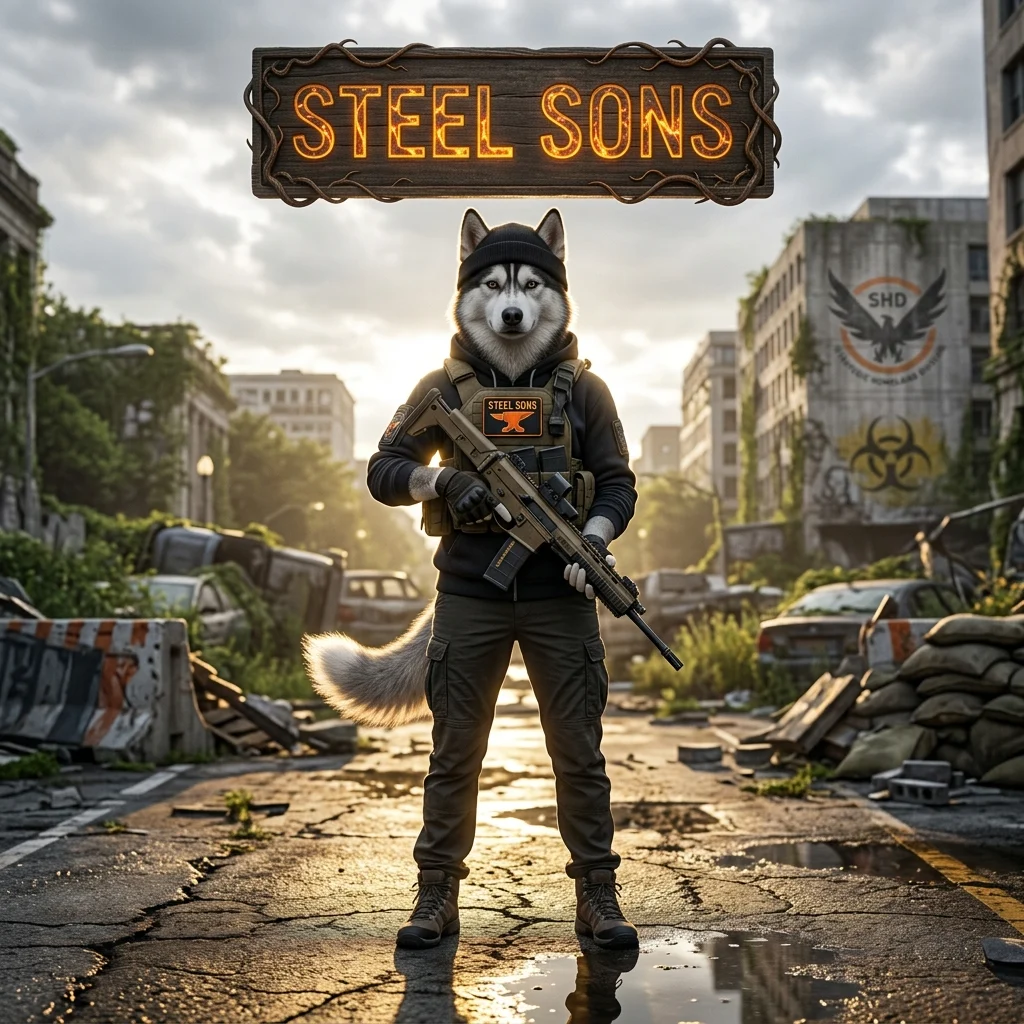 Promotional image for the Steel Sons ACR Boost in The Division 2, a Division 2 boost product.