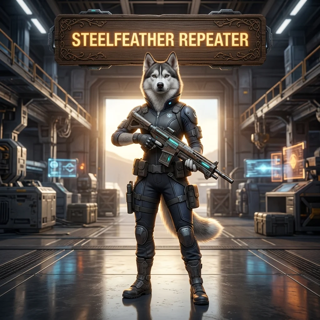 Promotional image representing the Steelfeather Repeater Boost in Destiny 2 service.