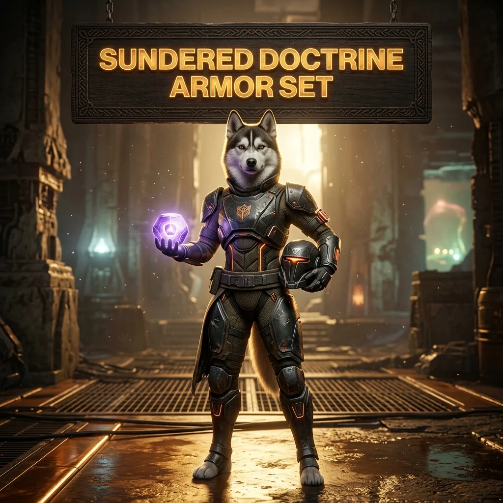 Promotional image for the Sundered Doctrine Armor Set Boost service in Destiny 2