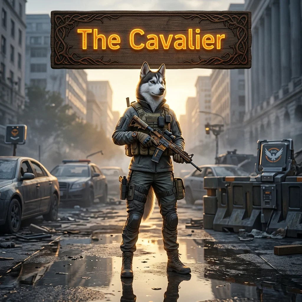 Promotional image for The Cavalier Gear Set Boost service in The Division 2.