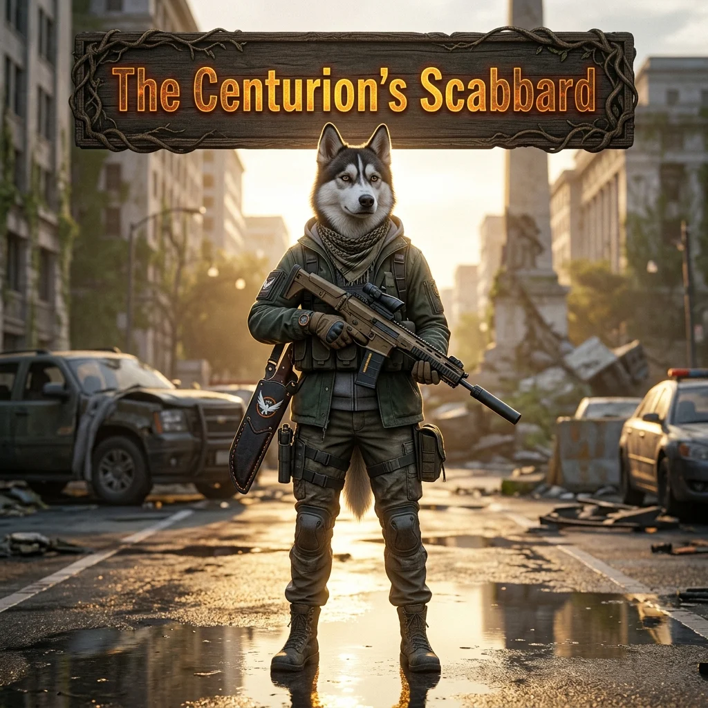 Promotional image for The Centurion’s Scabbard Boost service in The Division 2.