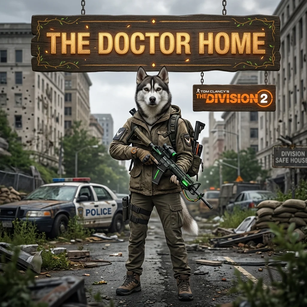 Promotional image for The Doctor Home Boost in The Division 2, representing the listed boost service.