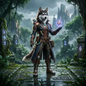 Ilustrasi bertema League of Legends untuk layanan top up RP tanpa teks atau tanda