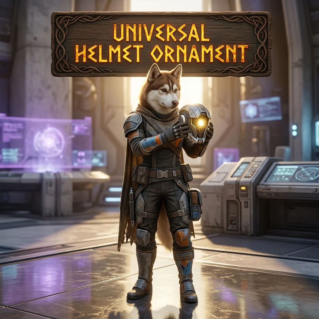 Promotional image for the Universal Helmet Ornament Boost service in Destiny 2