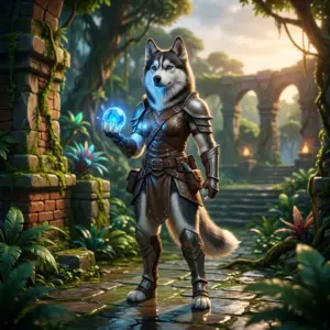 Promocyjna ilustracja przedstawiająca oprawę graficzną usług związanych z grą League of Legends