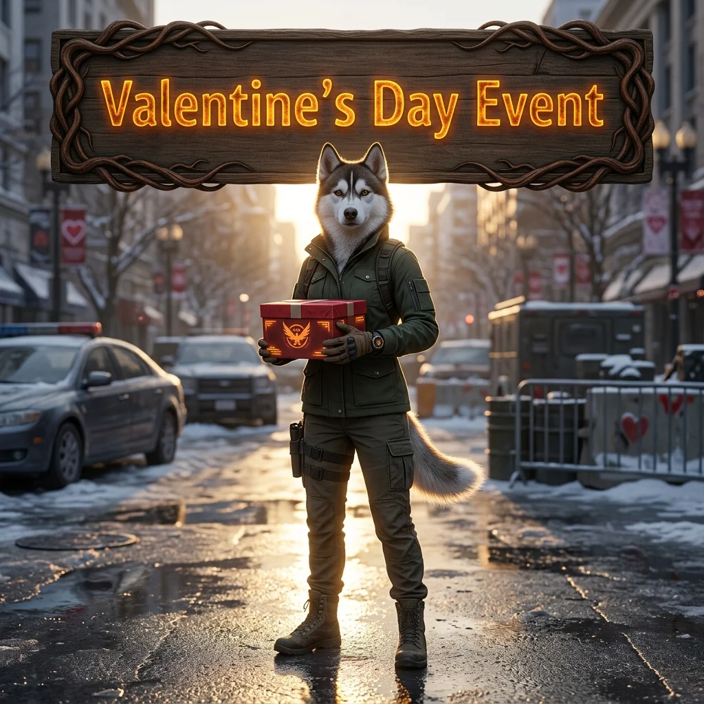 Promotional image for the Valentine’s Day Event Boost service in The Division 2