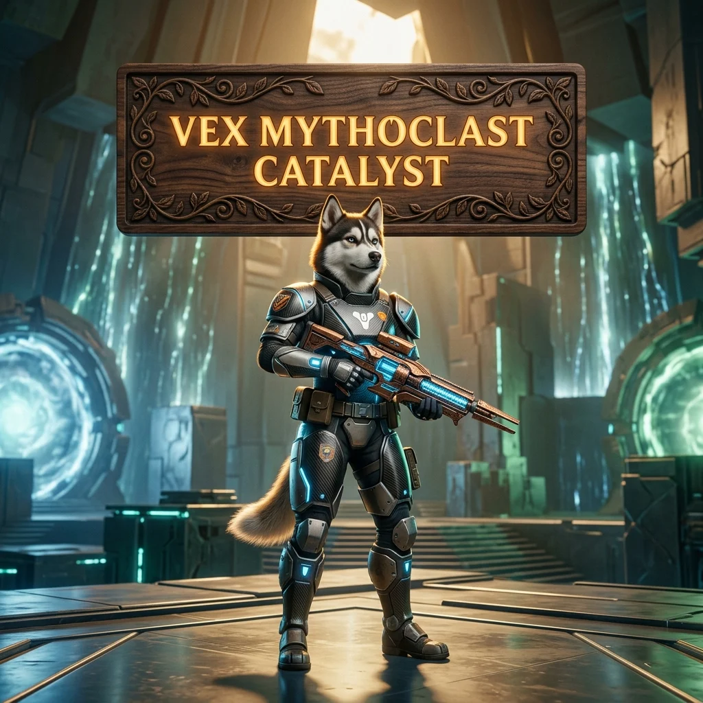 Promotional image representing Vex Mythoclast Catalyst Boost in Destiny 2.