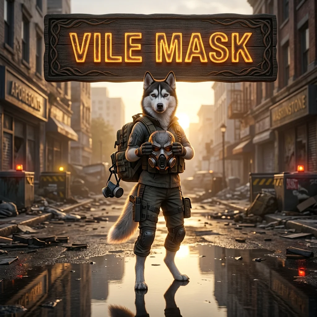 Promotional image representing the Vile Mask Boost service for The Division 2 Boost in Division 2