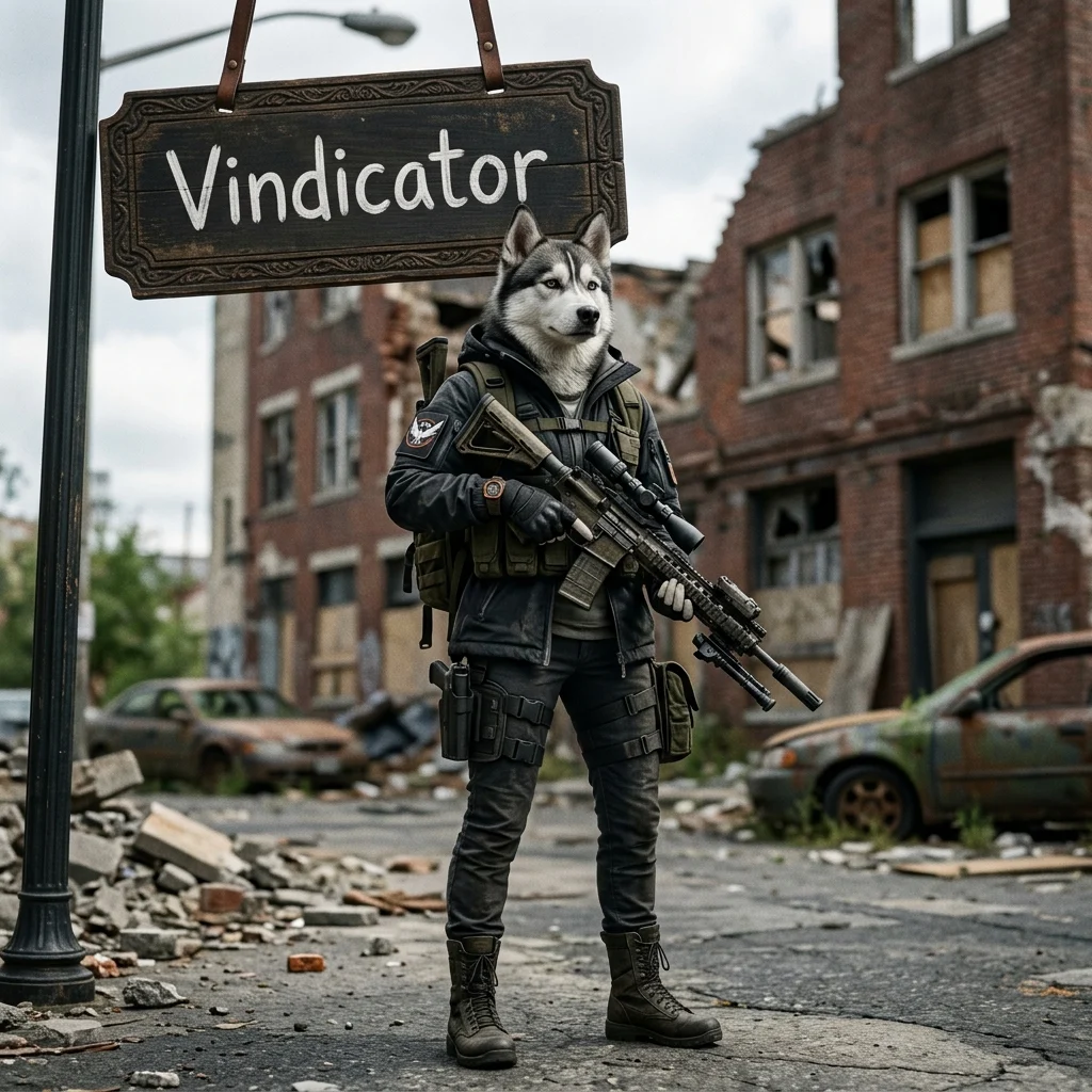 Promotional image for Vindicator Boost in The Division 2, a Division 2 boost service.