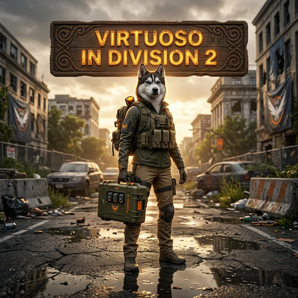 Promotional image for Virtuoso Gear Set Boost in The Division 2 Boost in Division 2