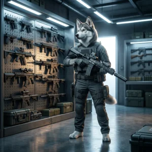 Illustration zur Waffen-Rangliste in War Dogs mit einer Übersicht der im Spiel gezeigten Ausrüstung.