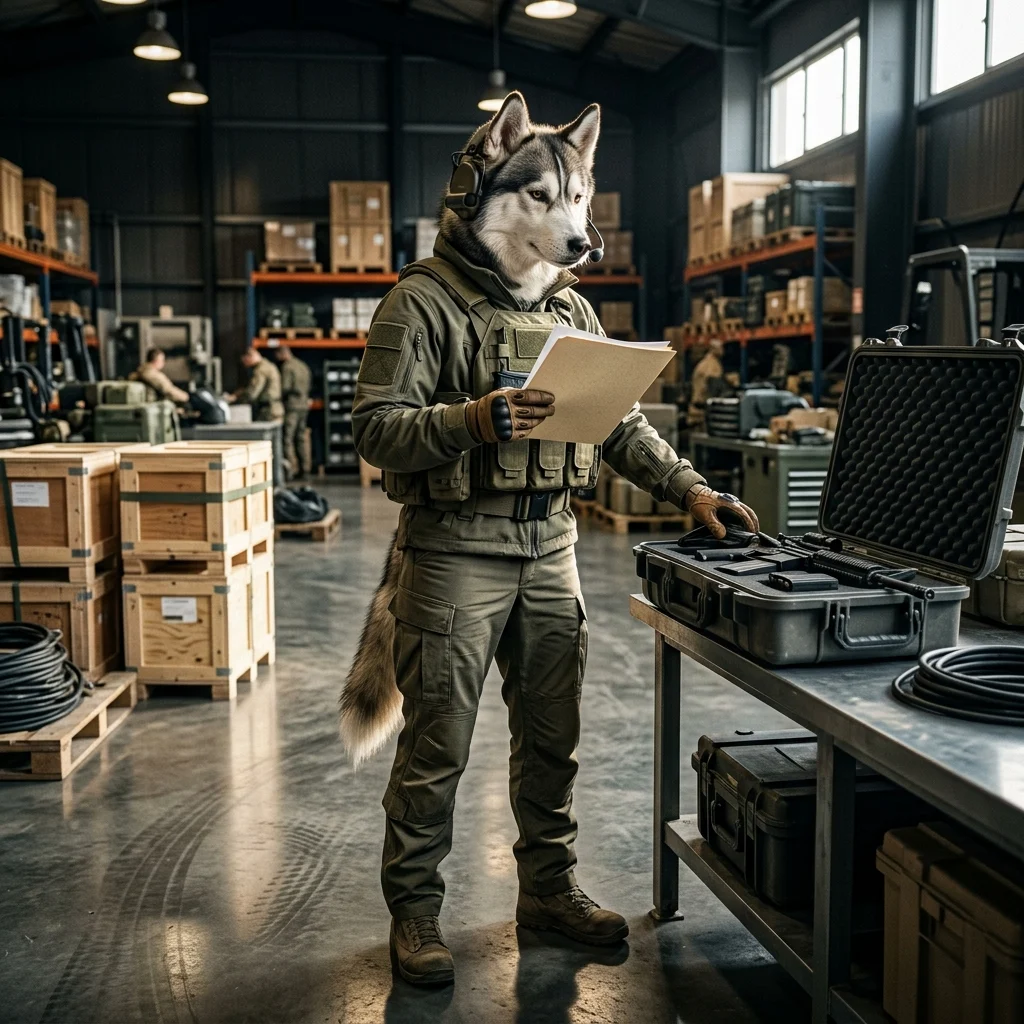 Illustration promotionnelle de War Dogs, présentée comme le visuel principal du produit, sans texte ni signe lisible.