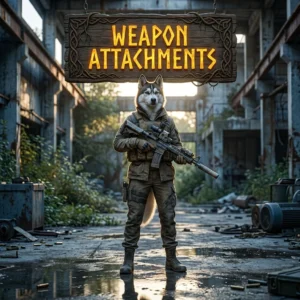 Promotional image for Weapon Attachments Boost in Once Human, focused on boosting weapon attachment progression within Once Human.