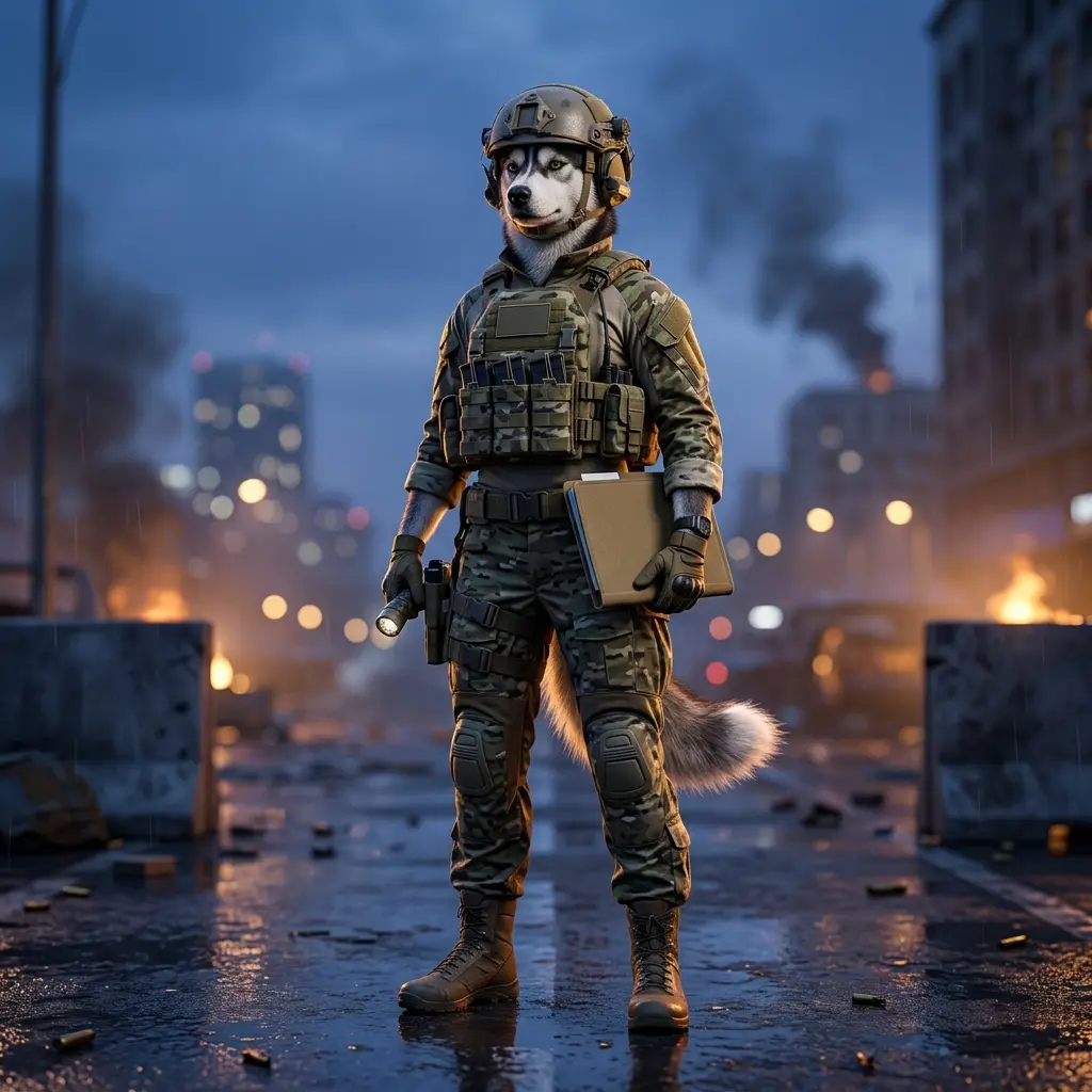 Εικαστική εικόνα για δωρεάν οδηγούς του Call of Duty Modern Warfare 4, χωρίς ευανάγνωστο κείμενο ή σήματα.