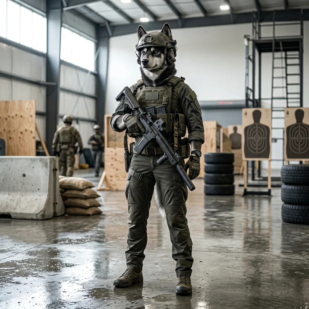 Εικονογράφηση εμπνευσμένη από το WARDOGS για την πρώτη γνωριμία νέων παικτών με το παιχνίδι.