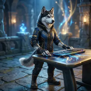Ігрова ілюстрація для послуги підвищення рейтингу League of Legends під час калібрування, без видимого тексту.