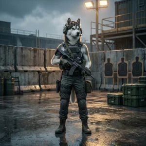 Илюстрация към ръководство за начинаещи в WARDOGS с обща визуална сцена от играта без четлив текст.