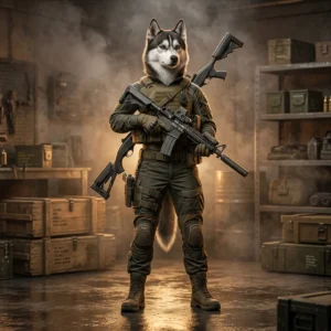 Тематична ілюстрація про категорії зброї у War Dogs без написів, логотипів і знаків.