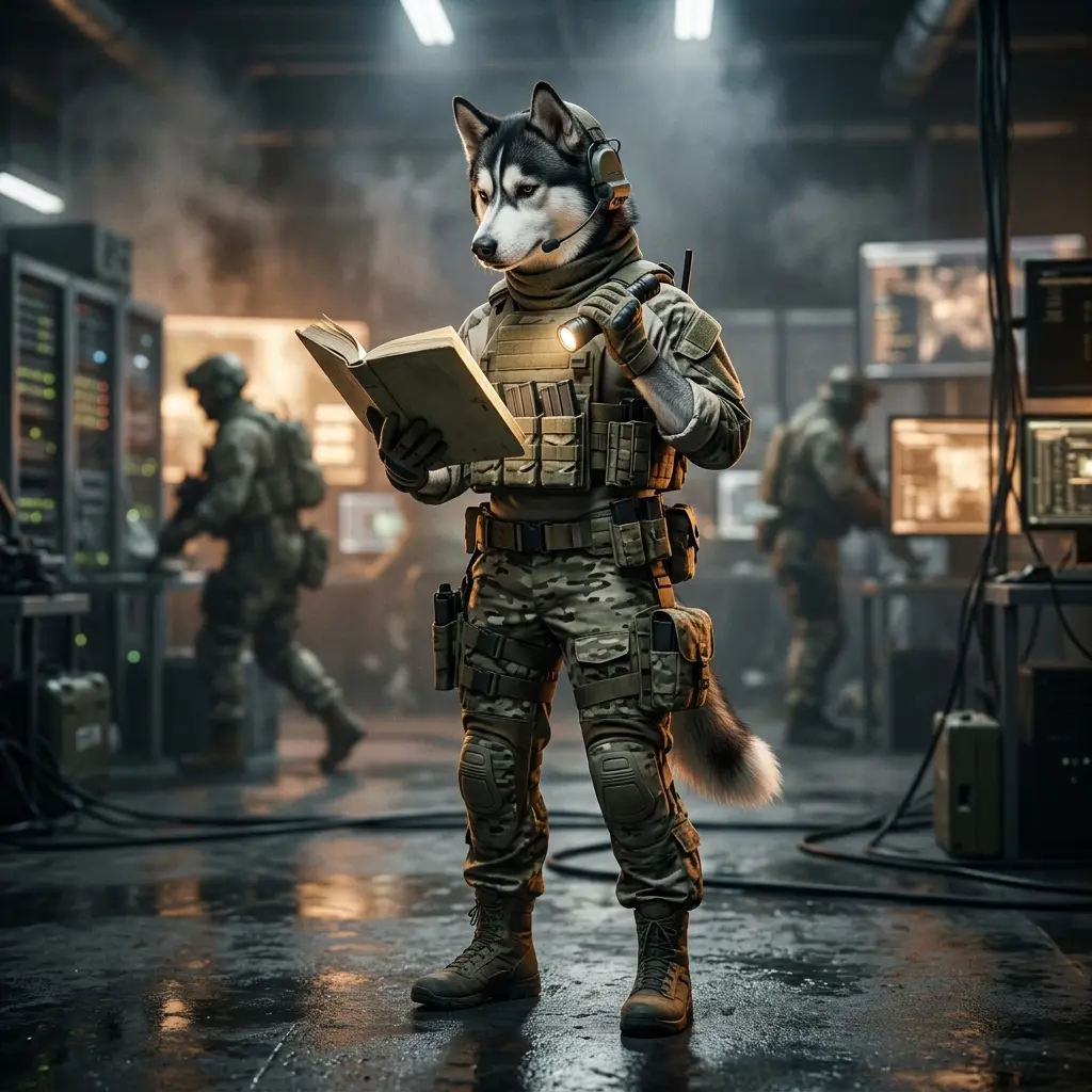 ภาพประกอบบรรยากาศเกมยิงมุมมองบุคคลที่หนึ่งสำหรับคู่มือฟรีของ Modern Warfare 4 โดยไม่มีข้อความหรือสัญลักษณ์บนภาพ