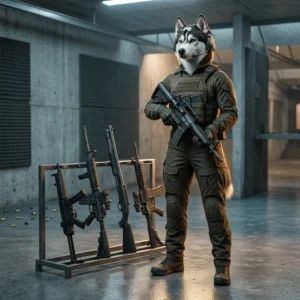 ภาพประกอบเกม WARDOGS ที่สื่อถึงการเปรียบเทียบอาวุธเริ่มต้นสำหรับการจัดอันดับ