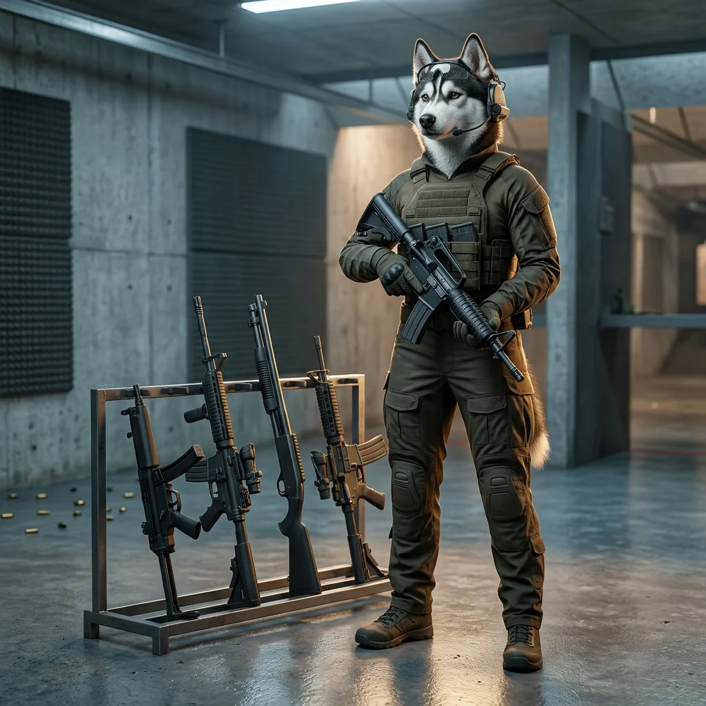 ภาพประกอบเกม WARDOGS ที่สื่อถึงการเปรียบเทียบอาวุธเริ่มต้นสำหรับการจัดอันดับ
